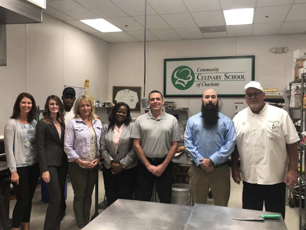 Community Culinary School of Charlotte + Compass Group Community Impact Project Kick-Off Meeting